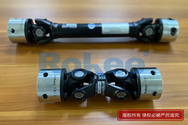 Exploded View of Universal Shaft Couplings