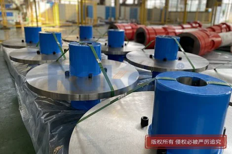 Claw Coupling With Brake Disc
