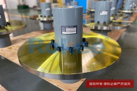 Plum Coupling With Brake Disc