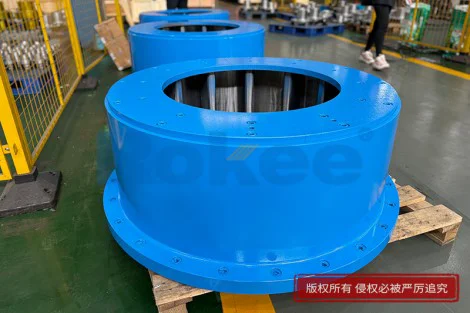 Tooth Shaped Elastic Block Coupling