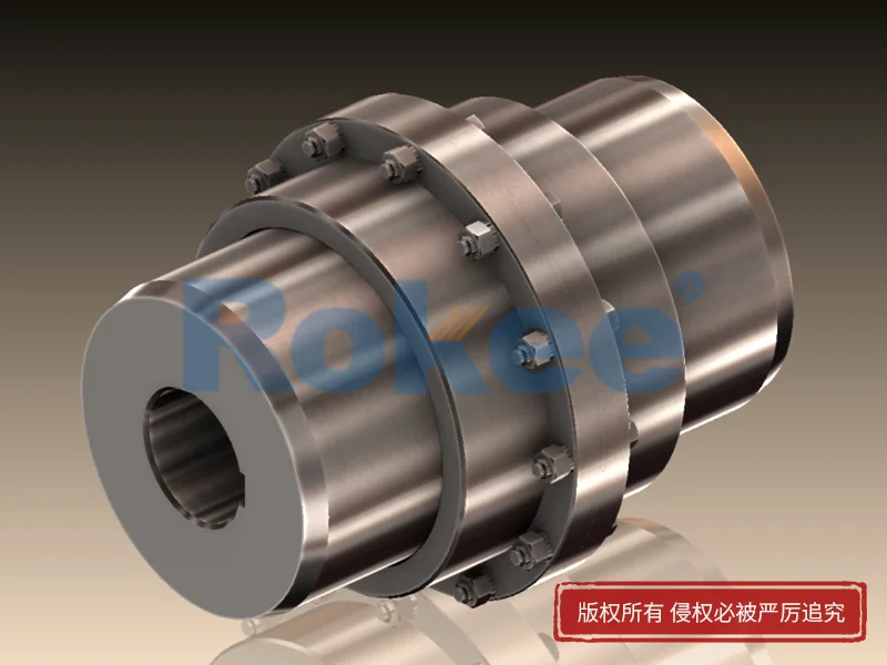 GIICL Crown Gear Coupling, GIICL Curved Tooth Coupling